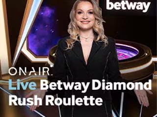 Betway Diamond Rush Roulette - On Air Entertainment
